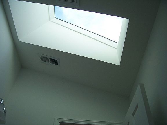 Sky Light in upper bath