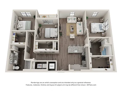 Floor plan 3A