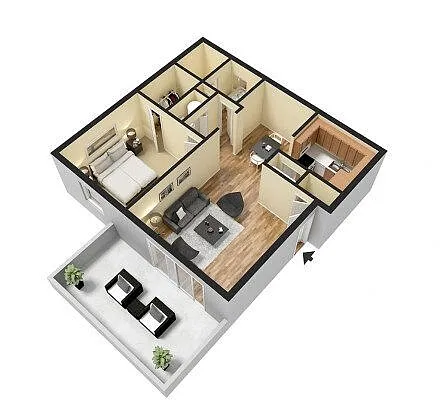 Floor plan A1R