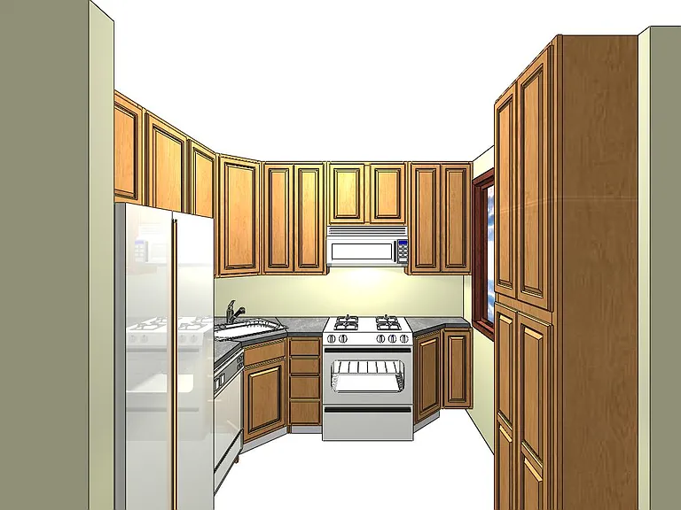 Kitchen rendering