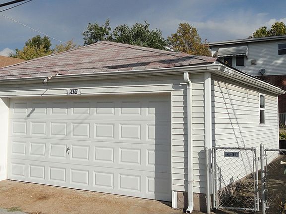 Two car garage