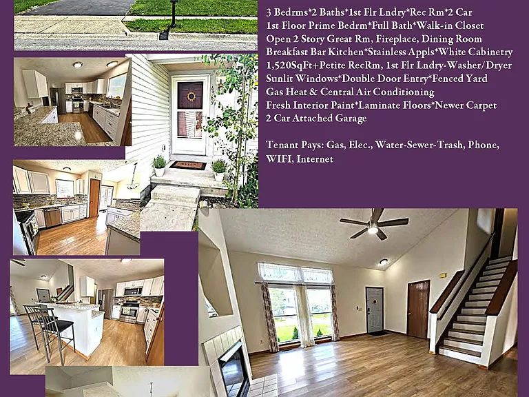 For Rent - Ready to Move in!
6369 Brice Dale Rd., Canal Winchester, OH 43110 Contact Carolyn Redinger INFINITY LIVING 614.679.