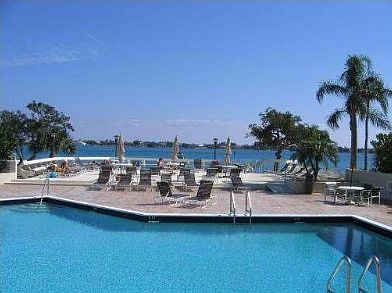 pool and beach front