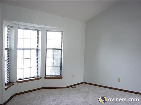 Living room with bay window