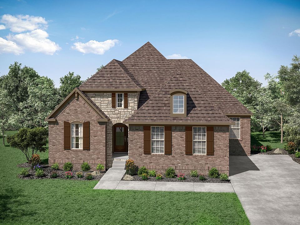 Parkhill C side-entry garage