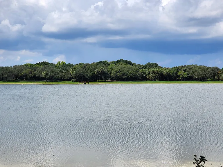 20-acre community lake