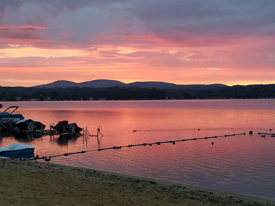 Sunset from the beach