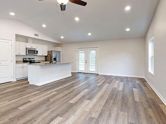 Kitchen and Living Room