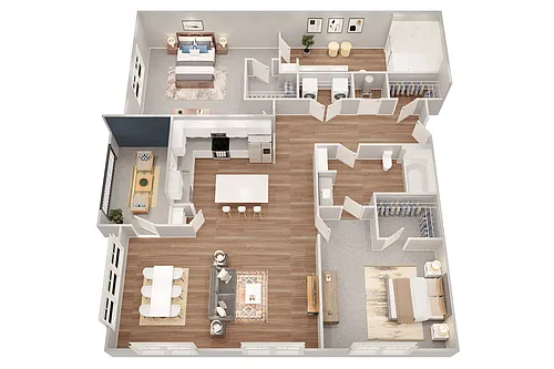 Floor plan Amber