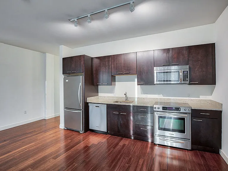 Kitchens with stainless steel, Energy Star appliances and granite counters