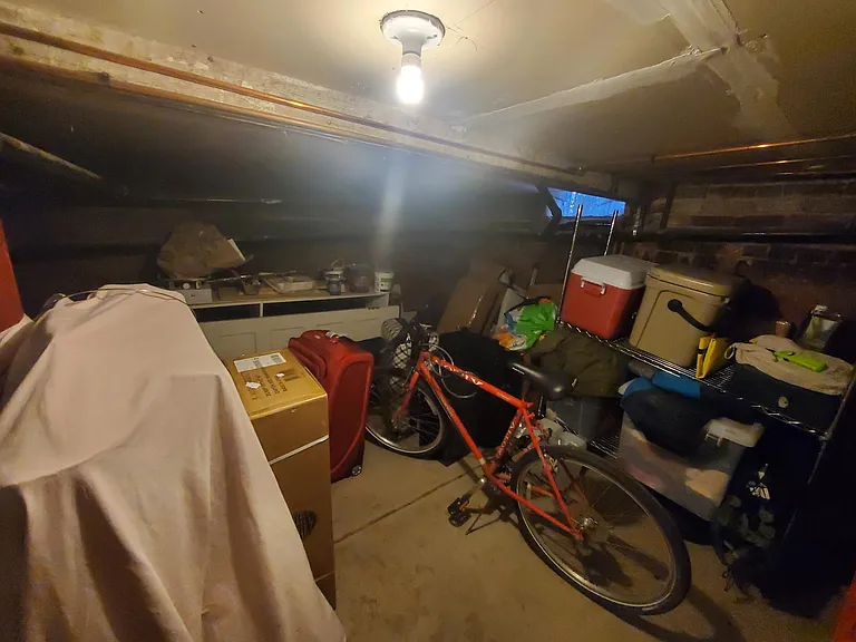 Storage in basement for all of your gear!