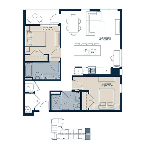 Floor plan B5