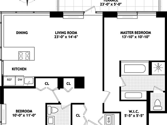 2nd image of 450 W 17th St APT 1704