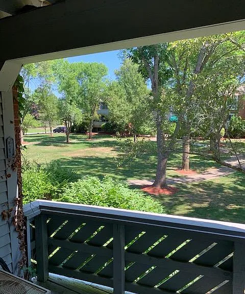 Your Courtyard View from Your Private Deck :-)