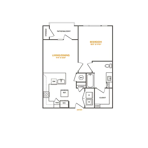 Floor plan A1 ANSI