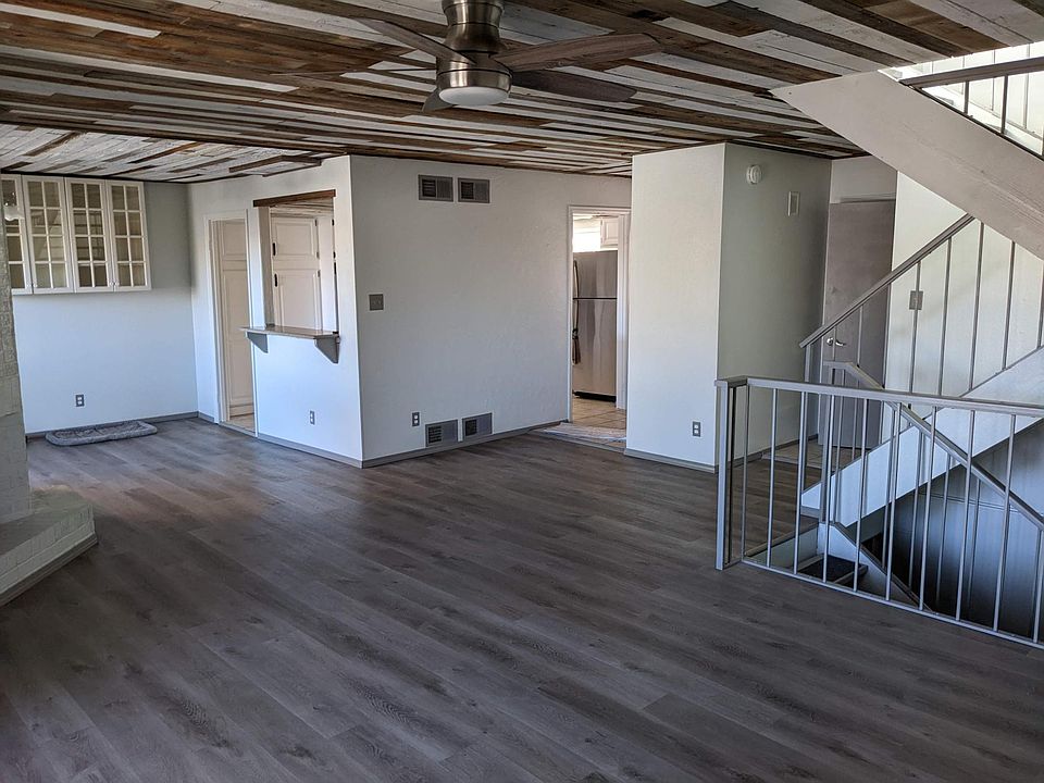 Main floor: living and dining area
