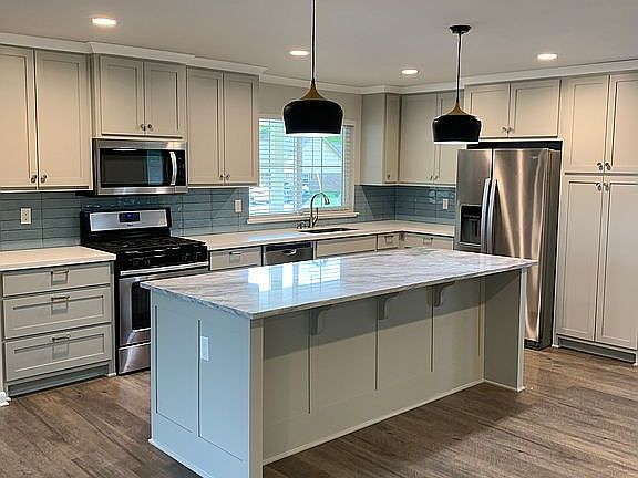 Completely remodeled kitchen