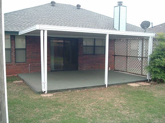 Covered patio