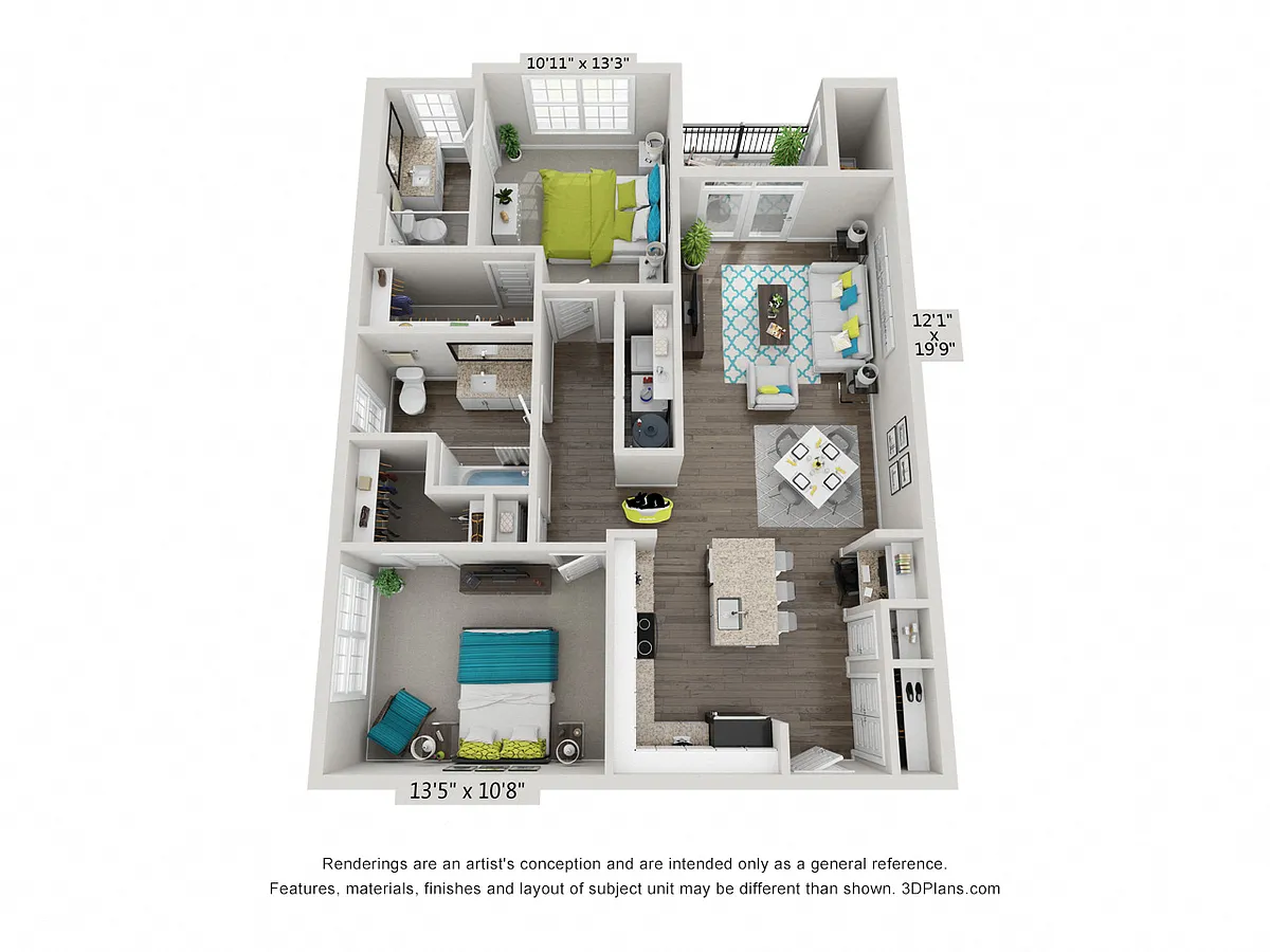 Floor plan The Hattie
