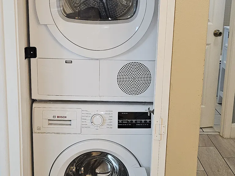 In unit laundry