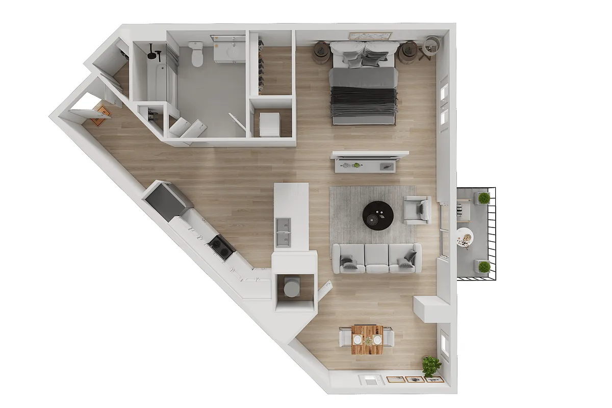 Floor plan S1F