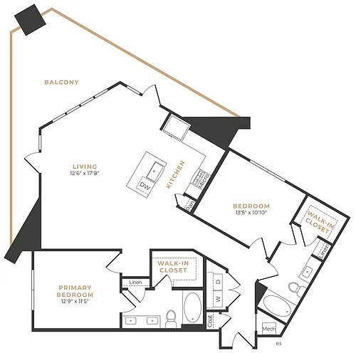Floor plan B7