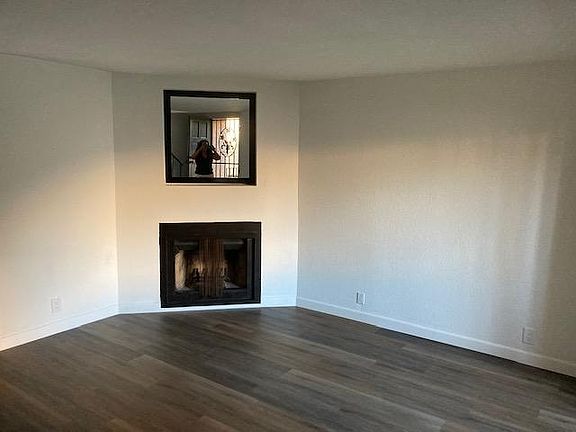 Living Room with brand new flooring
