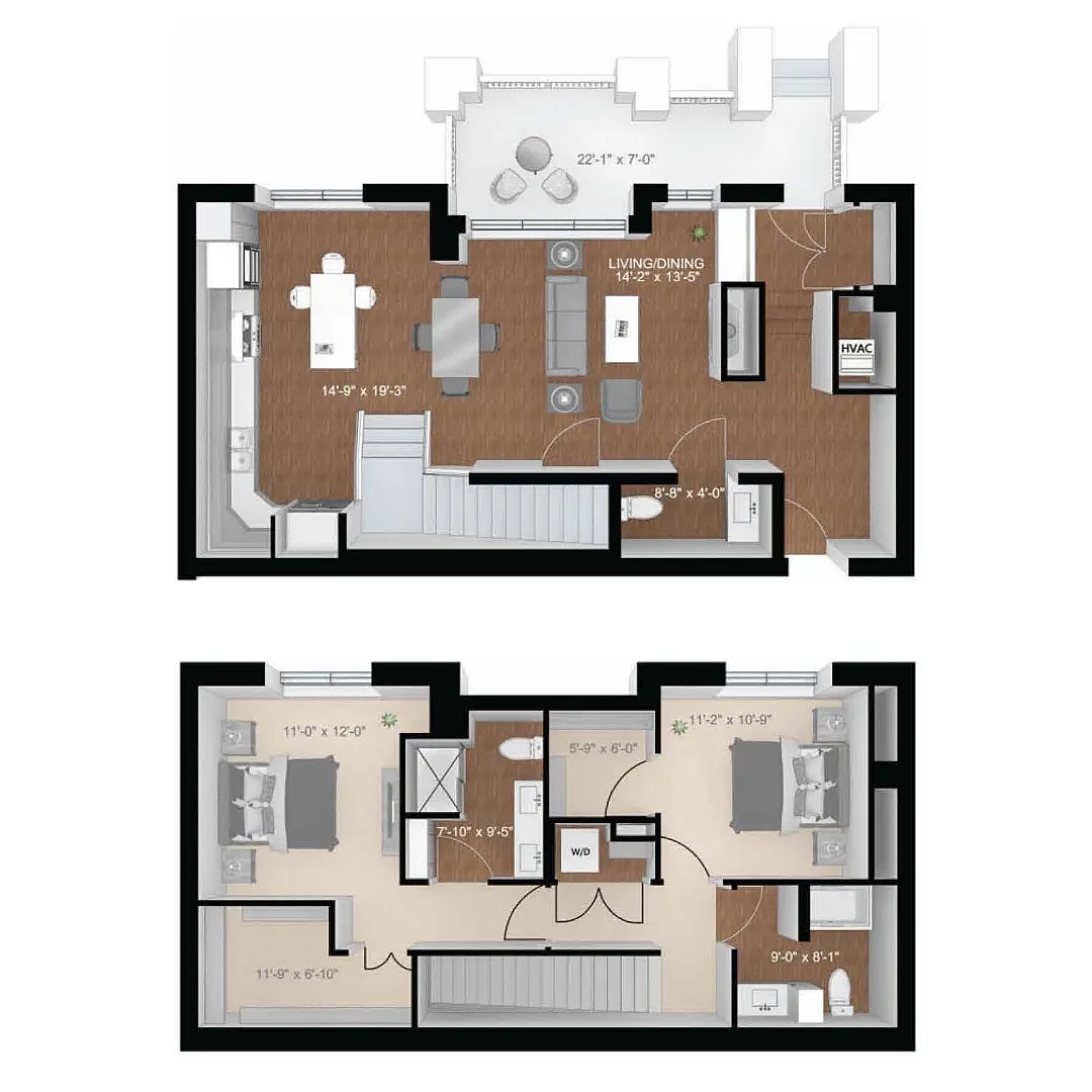 Floor plan Marquette