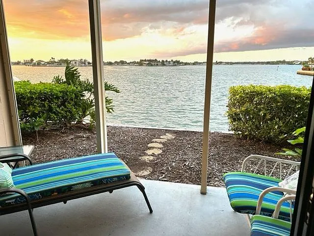 sip at sunset on your private patio
