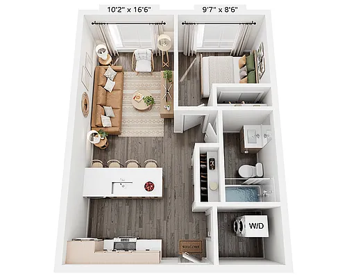 Floor plan Plan A1B1