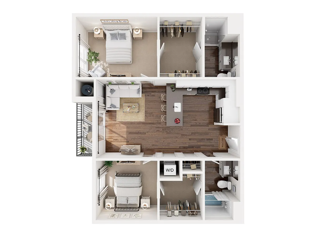 Floor plan Brown