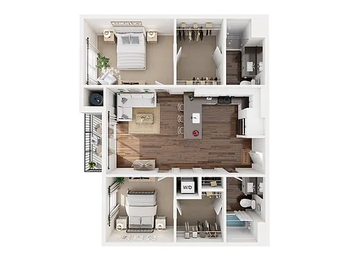 Floor plan Brown