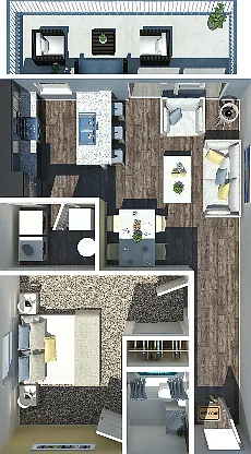 1 bedroom 1 bedroom