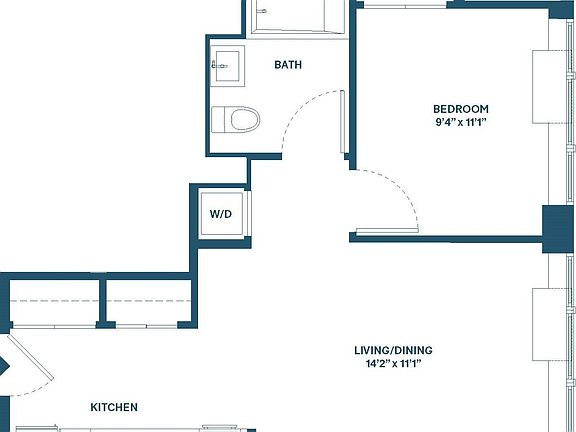 2nd image of 475 Clermont Ave #605