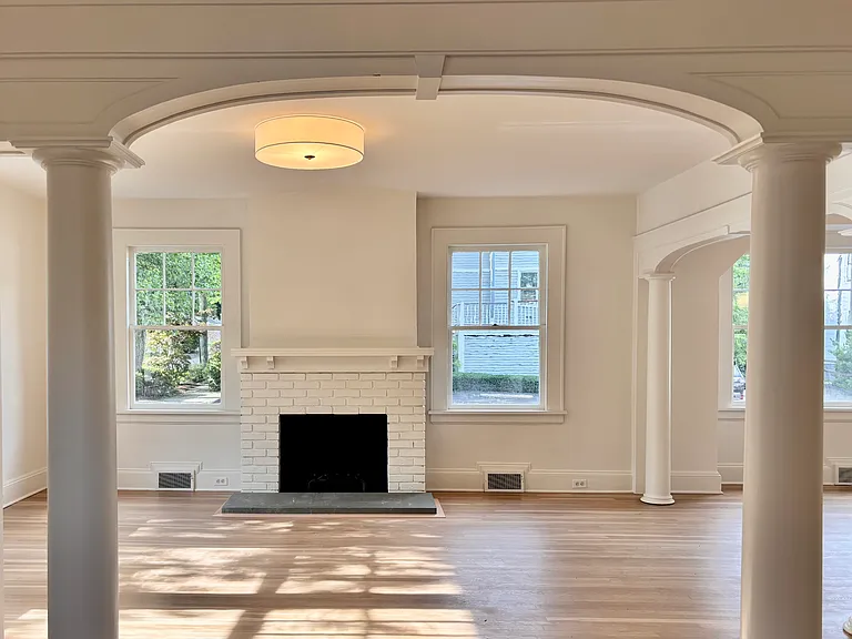 Living Room with Fireplace.