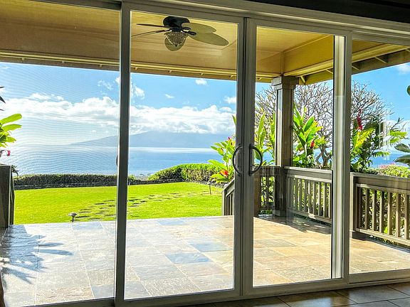 View from the living room over lanai