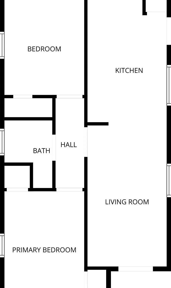 2 bed, 1.0 bath, 713 sqft, $1,295 — Photo 2