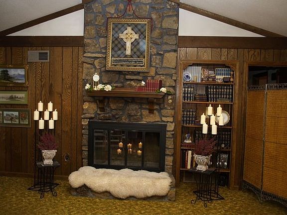 Fireplace in Main Room