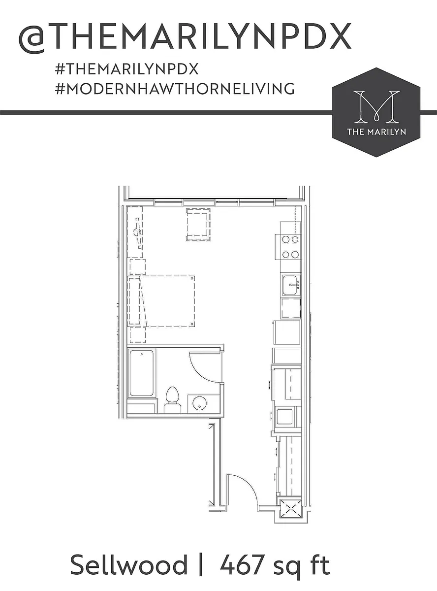 Floor plan STUDIO (Workforce)