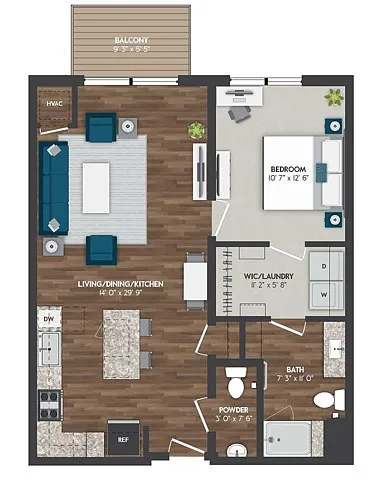 Floor plan B11