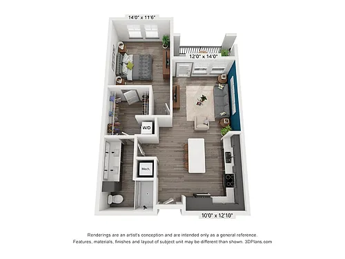 Floor plan A4