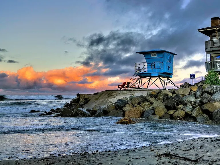 Tower 11 (beach in front of property)