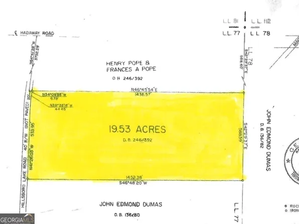 324 Hillsboro Lake Rd, Hillsboro, GA 31038