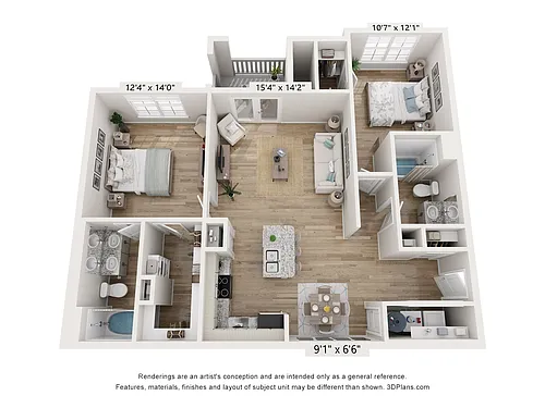 Floor plan Catamaran
