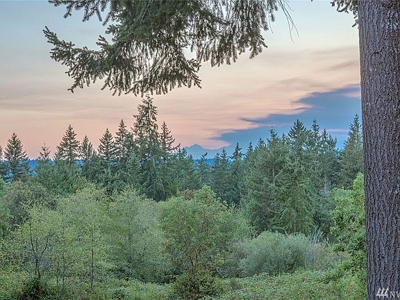 View taken just before sunset revealing Olympic Mountains in the distance