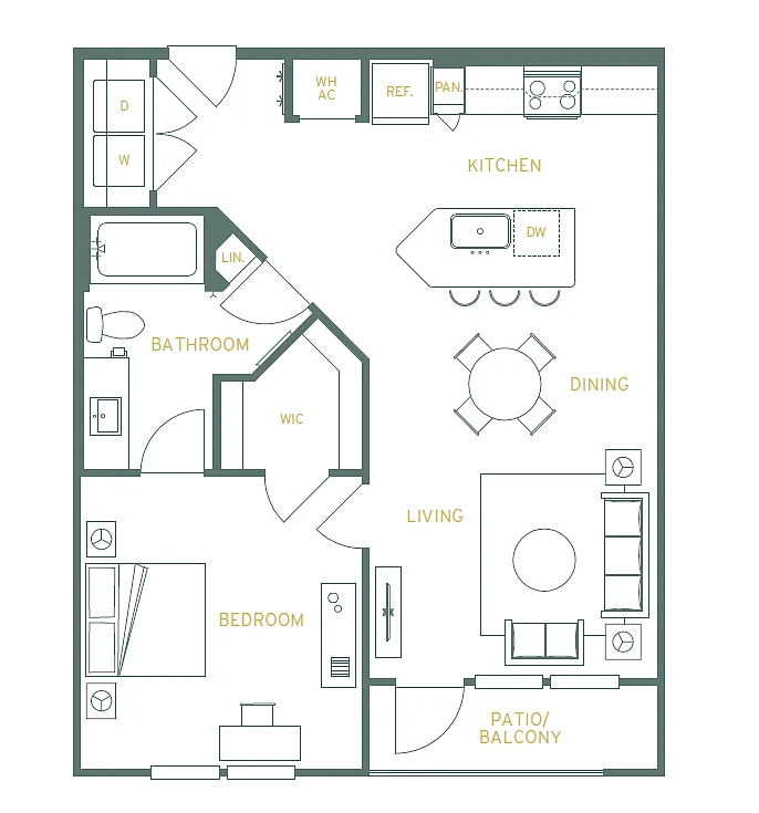 Floor plan A2 - HD