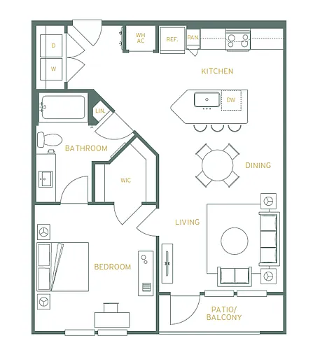Floor plan A2 - HD