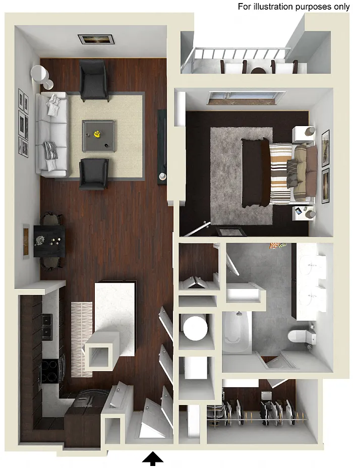 Floor plan A4D