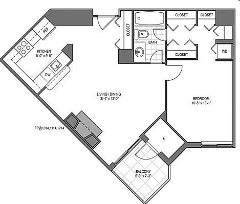 4th image of 7500 Woodmont Ave APT 1014