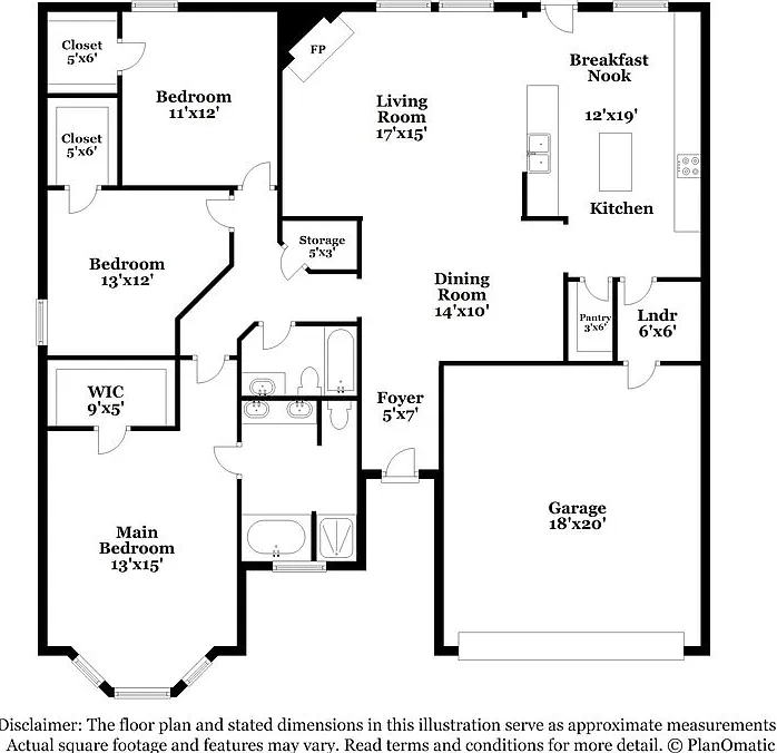 3 bed, 2.0 bath, 1564 sqft, $2,265 — Photo 2